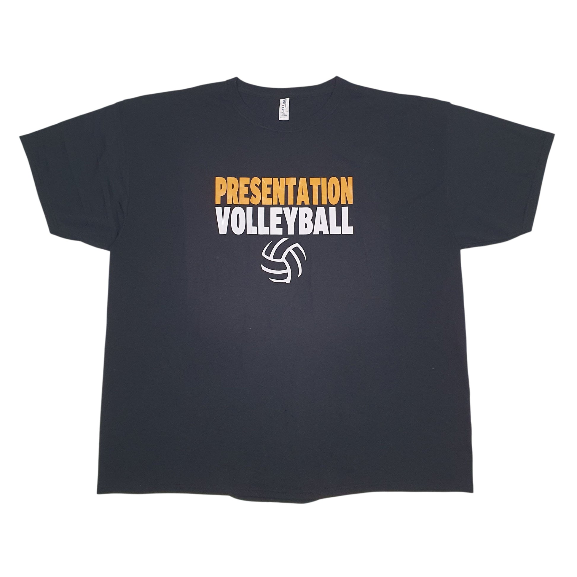 Mens Black Jerzees  Short Sleeve T Shirt