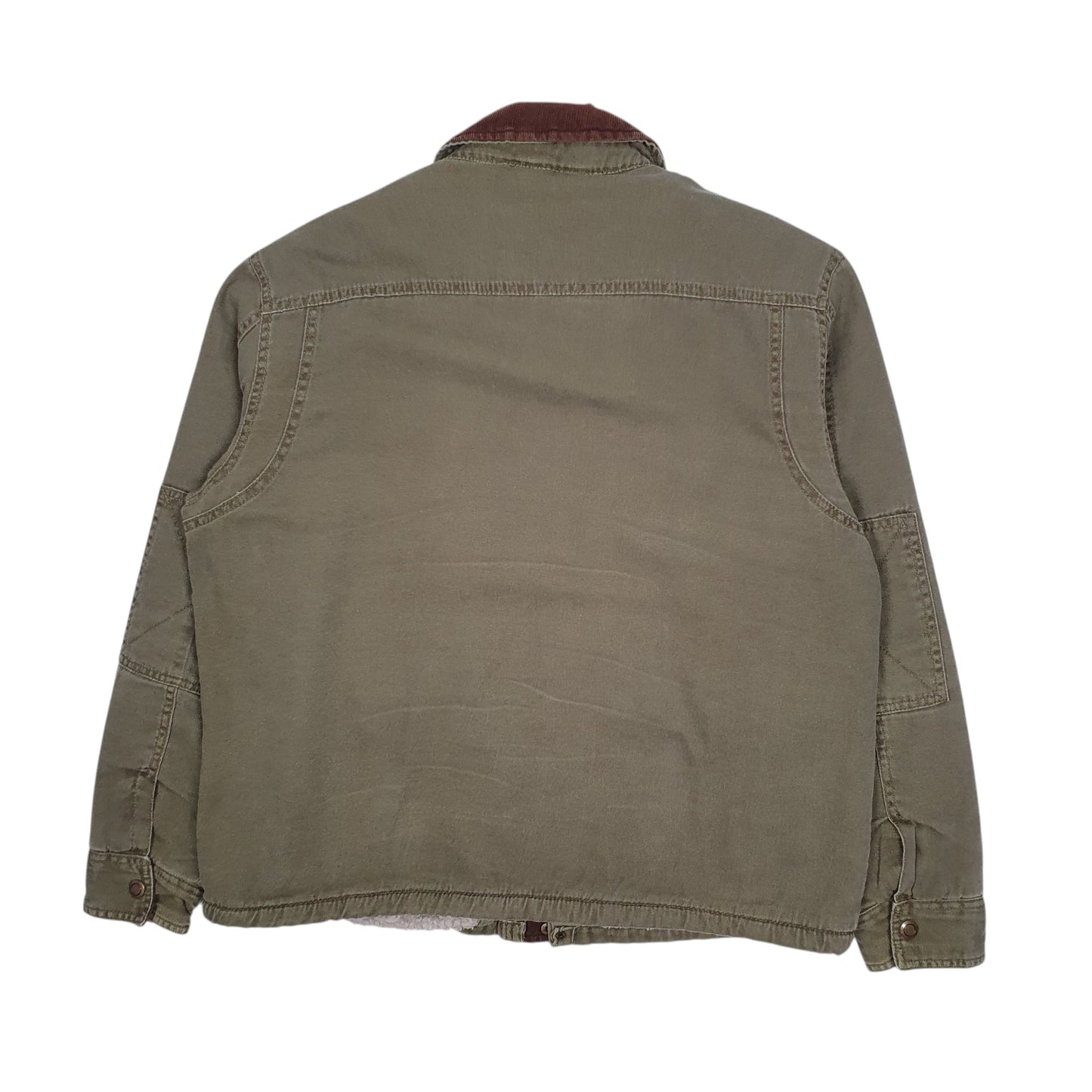 Mens Olive Wrangler Hero Bomber  Coat