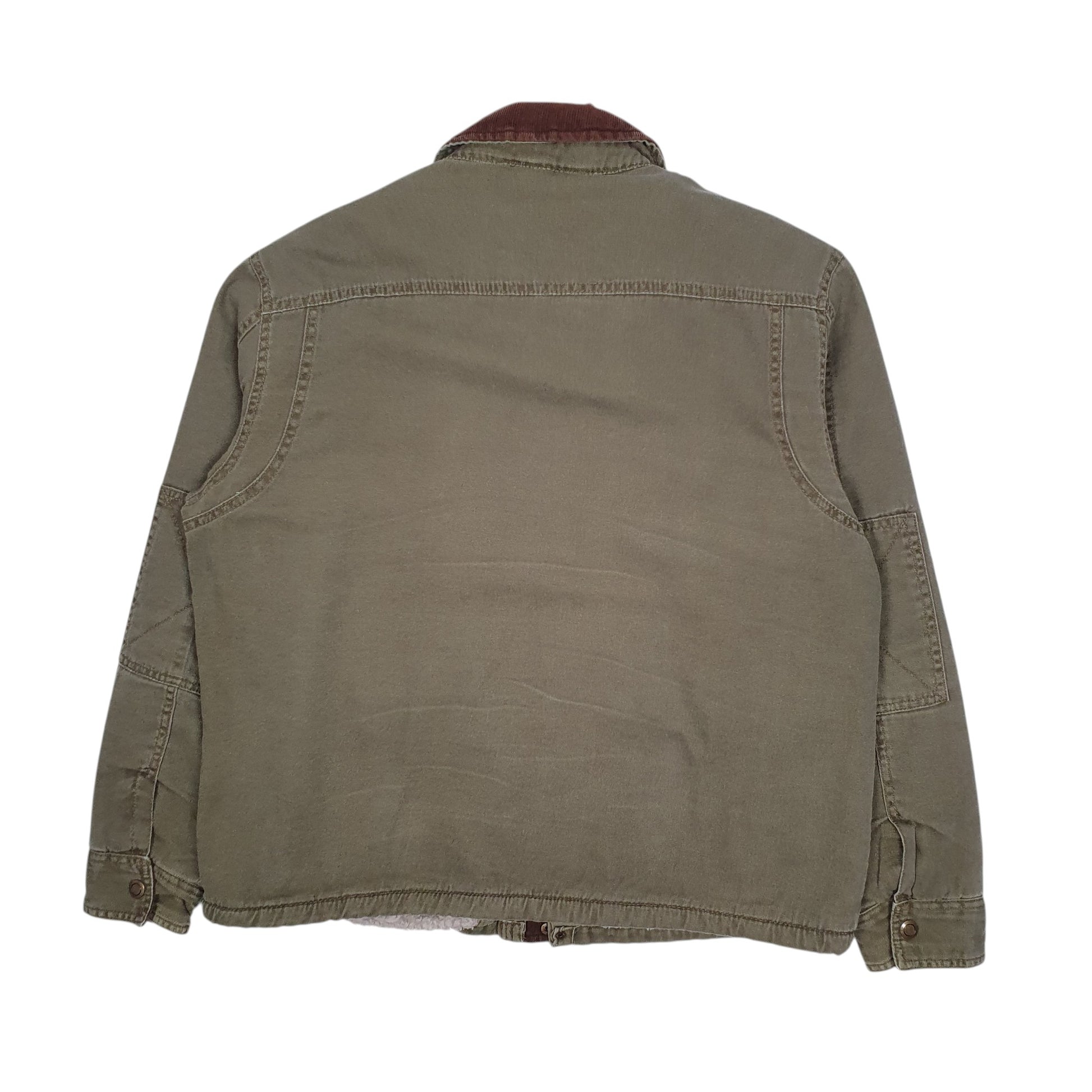 Mens Olive Wrangler Hero Bomber  Coat