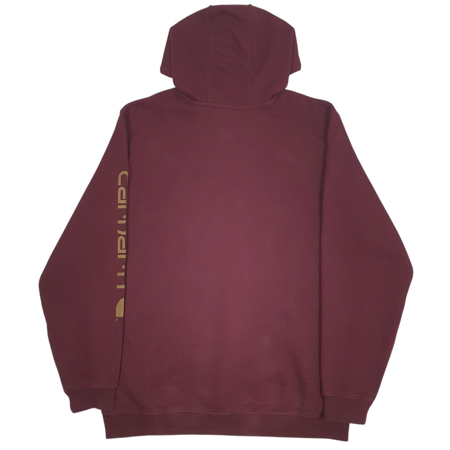 Mens Burgundy Carhartt  Hoodie Jumper