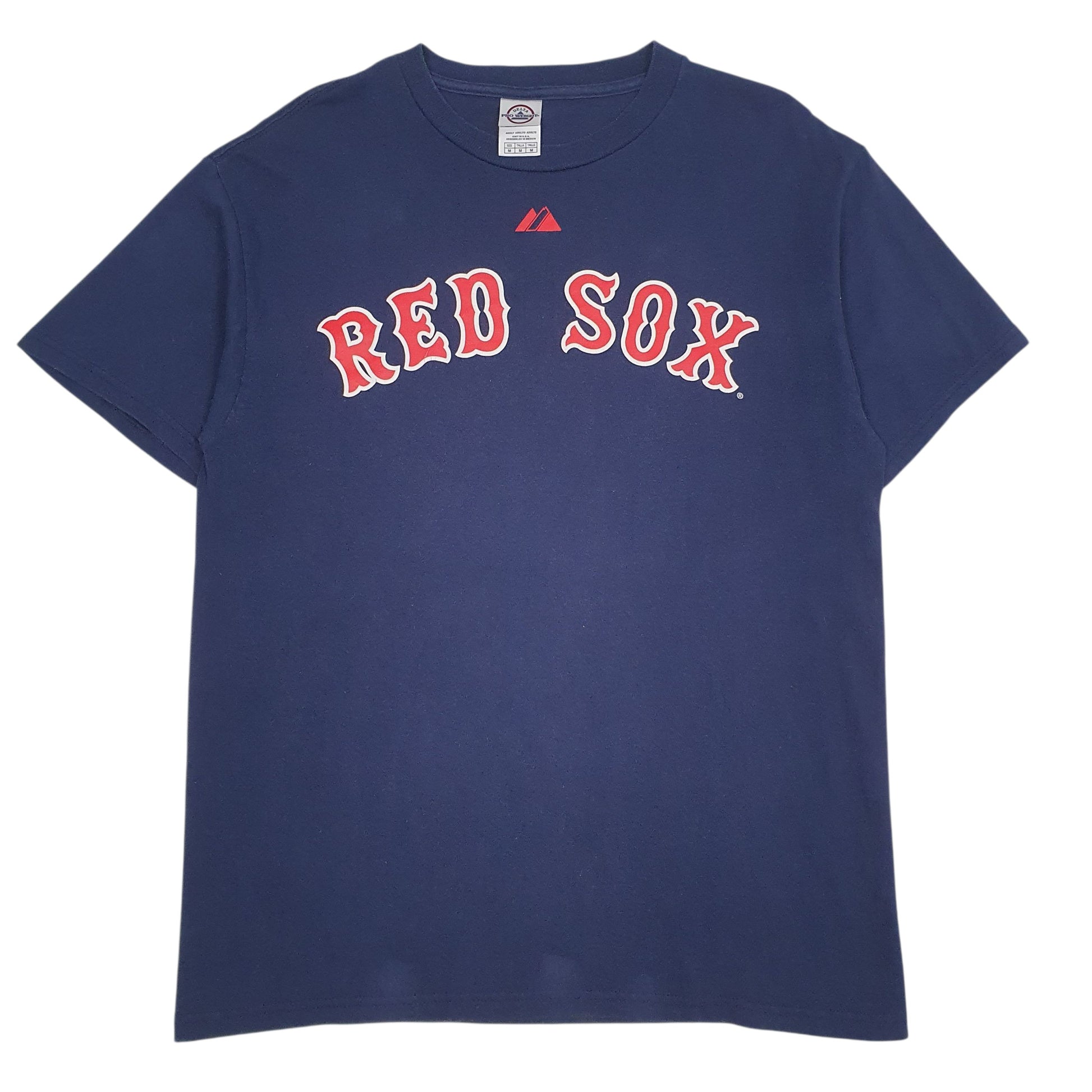 Mens Navy Delta MLB Boston Red Sox Short Sleeve T Shirt