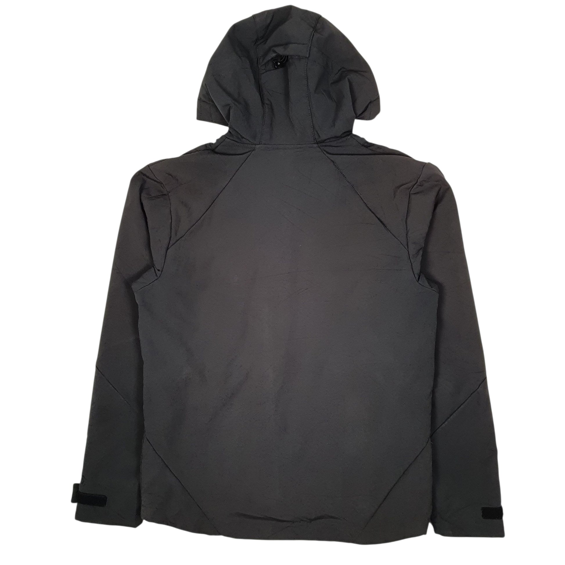 Mens Grey Champion Windbreaker Hoodie Hoodie Coat