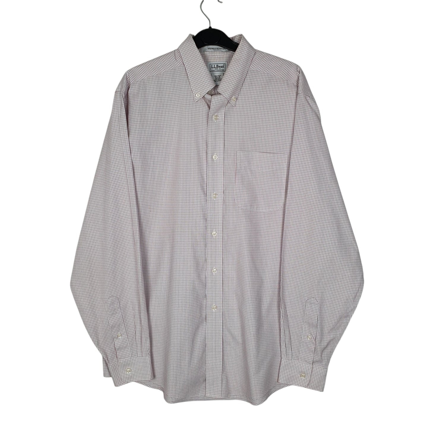 Mens Pink L.L.Bean  Long Sleeve Shirt