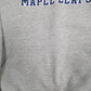 Mens Grey NHL Toronto Mapleleafs Hockey Hoodie Jumper