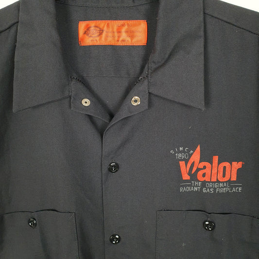 Mens Navy Dickies Workwear  Shirt