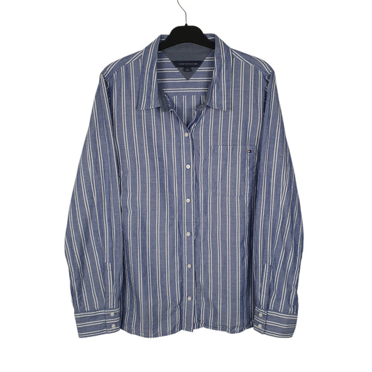 Womens Blue Tommy Hilfiger  Long Sleeve Shirt