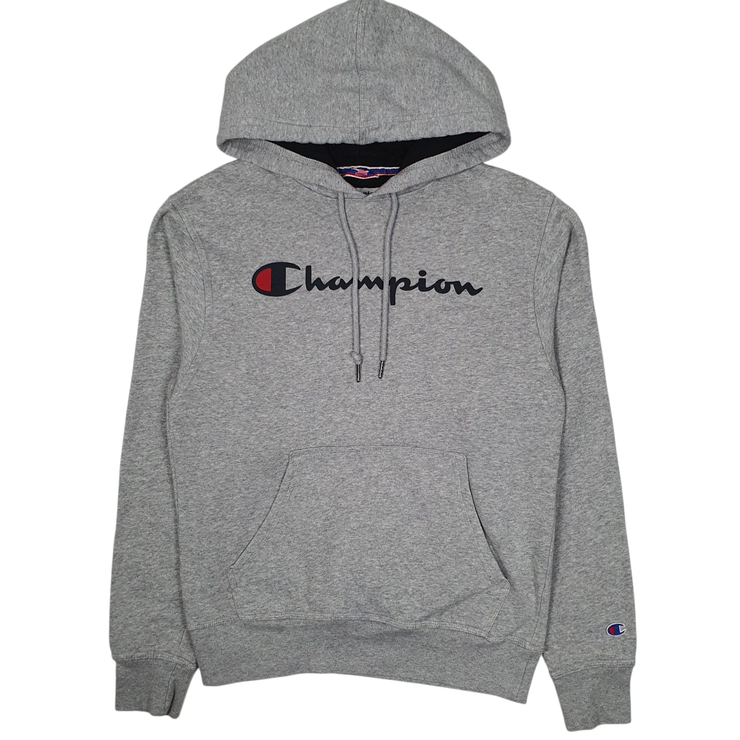 Mens Grey Champion  Hoodie Jumper