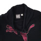 Womens Black Puma  Turtle Neck Jumper