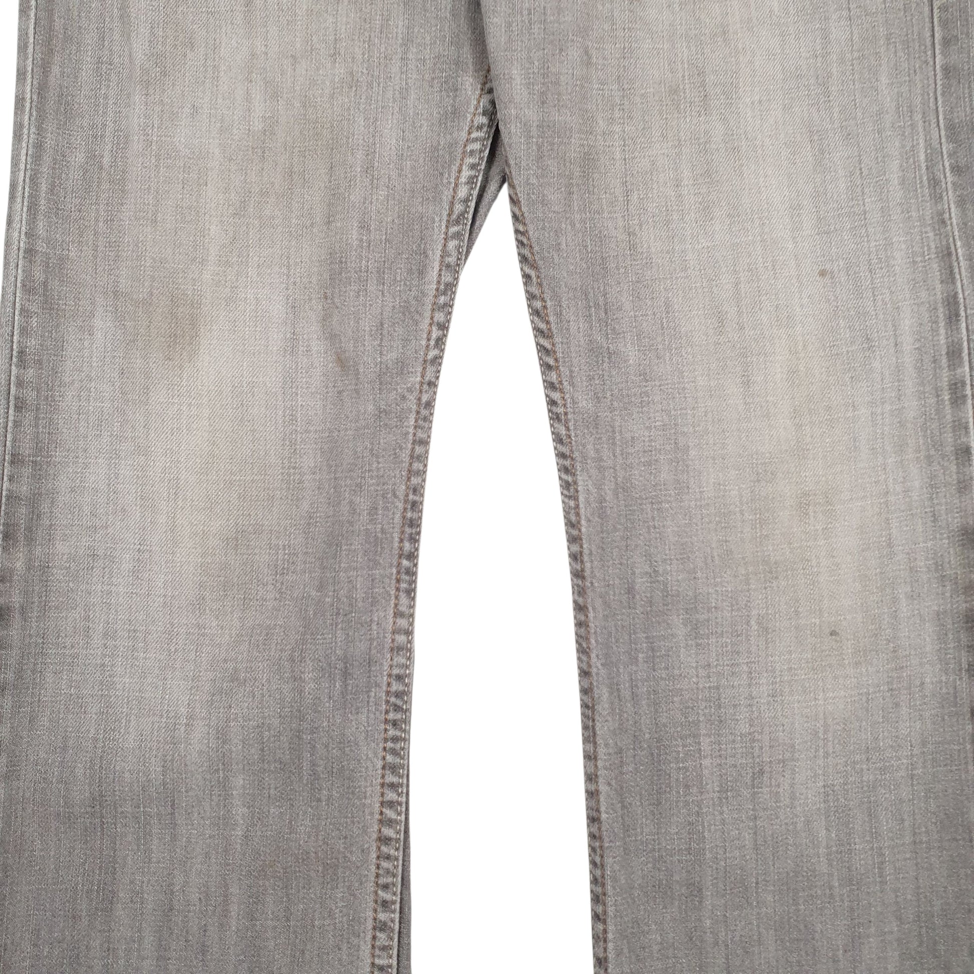 Mens Grey Levis  Crewneck Jeans