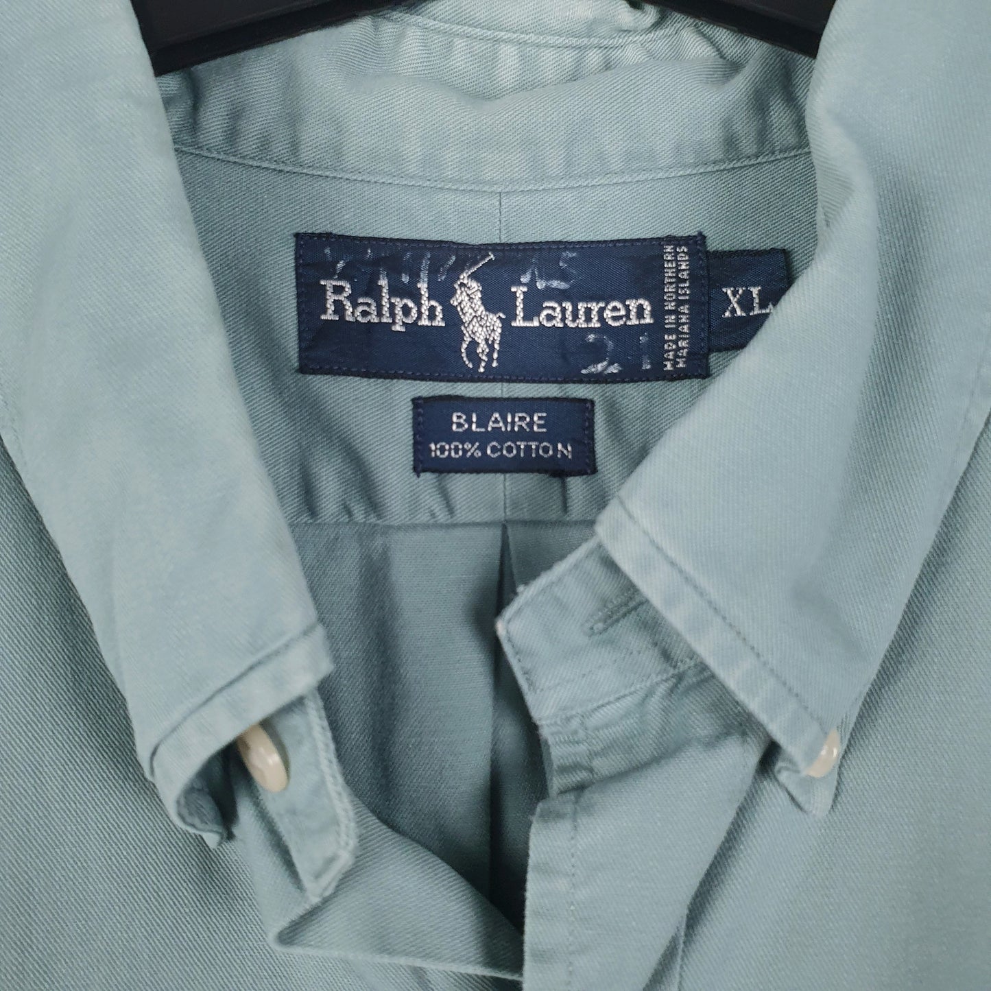 Mens Blue Ralph Lauren   Shirt