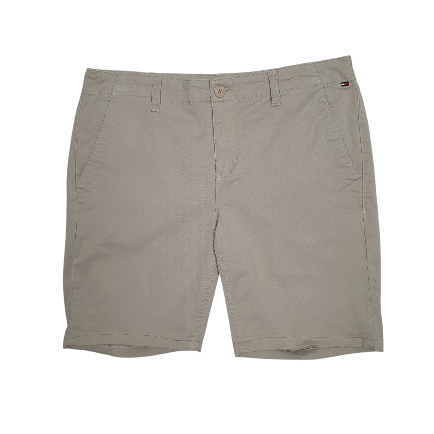 Womens Beige Tommy Hilfiger Vintage 00s Chino Shorts
