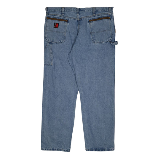 Mens Blue Wrangler Carpenter  Jeans