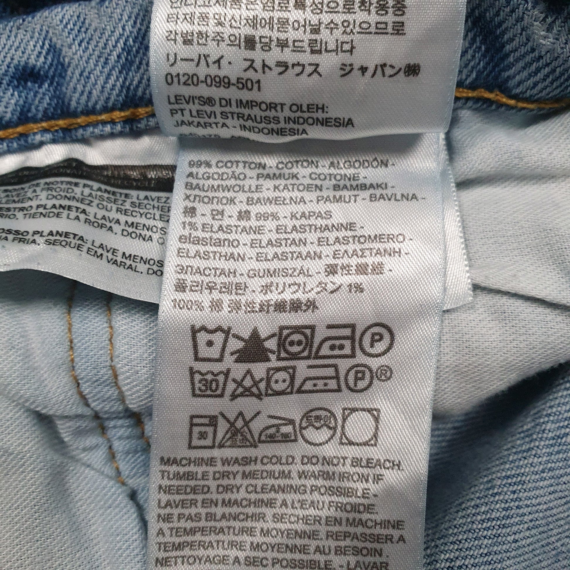 Mens Blue Levis   Jeans