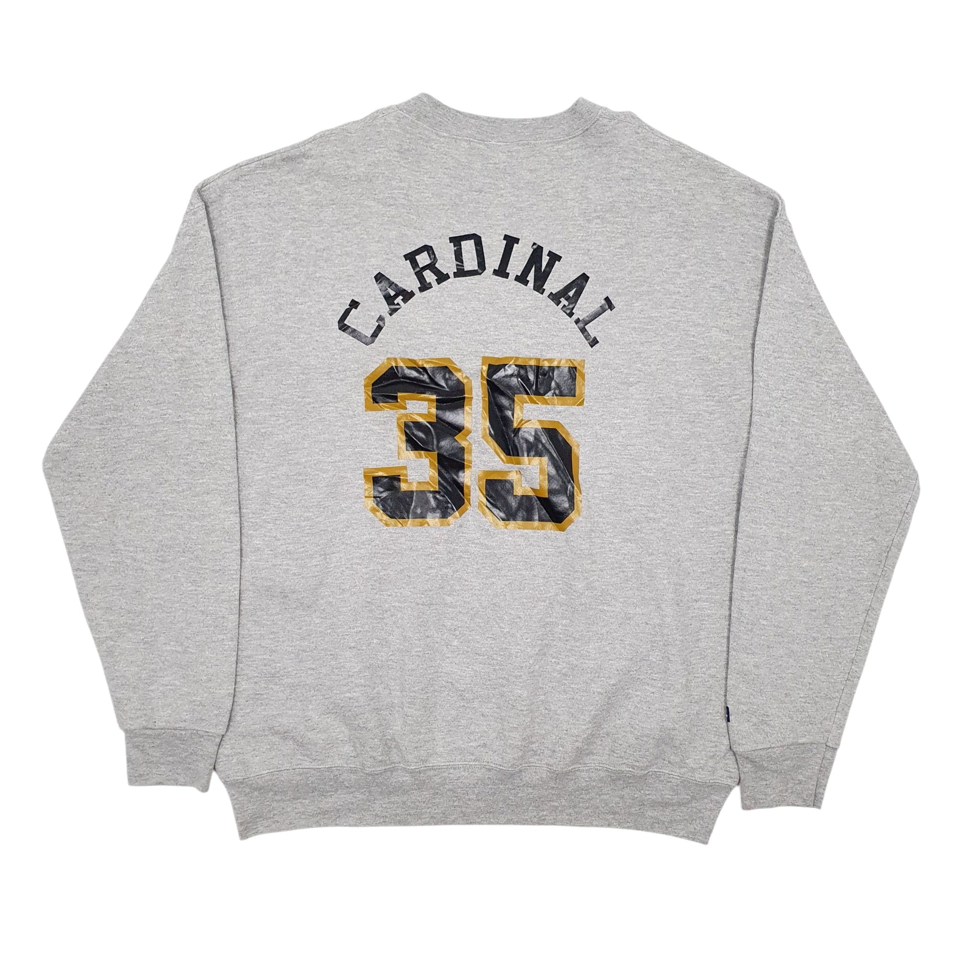Mens Grey Jan Sport Purdue Made In USA Crewneck Jumper