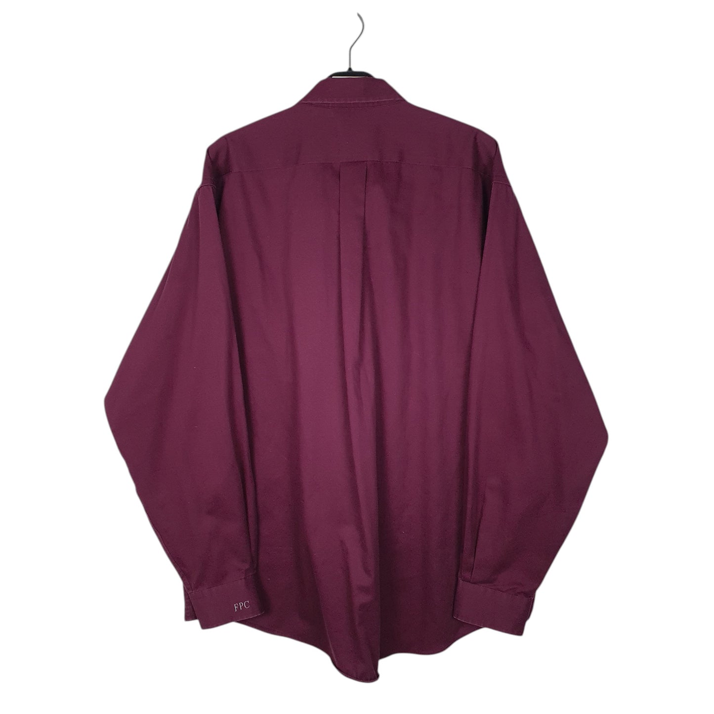 Mens Burgundy L.L.Bean   Shirt