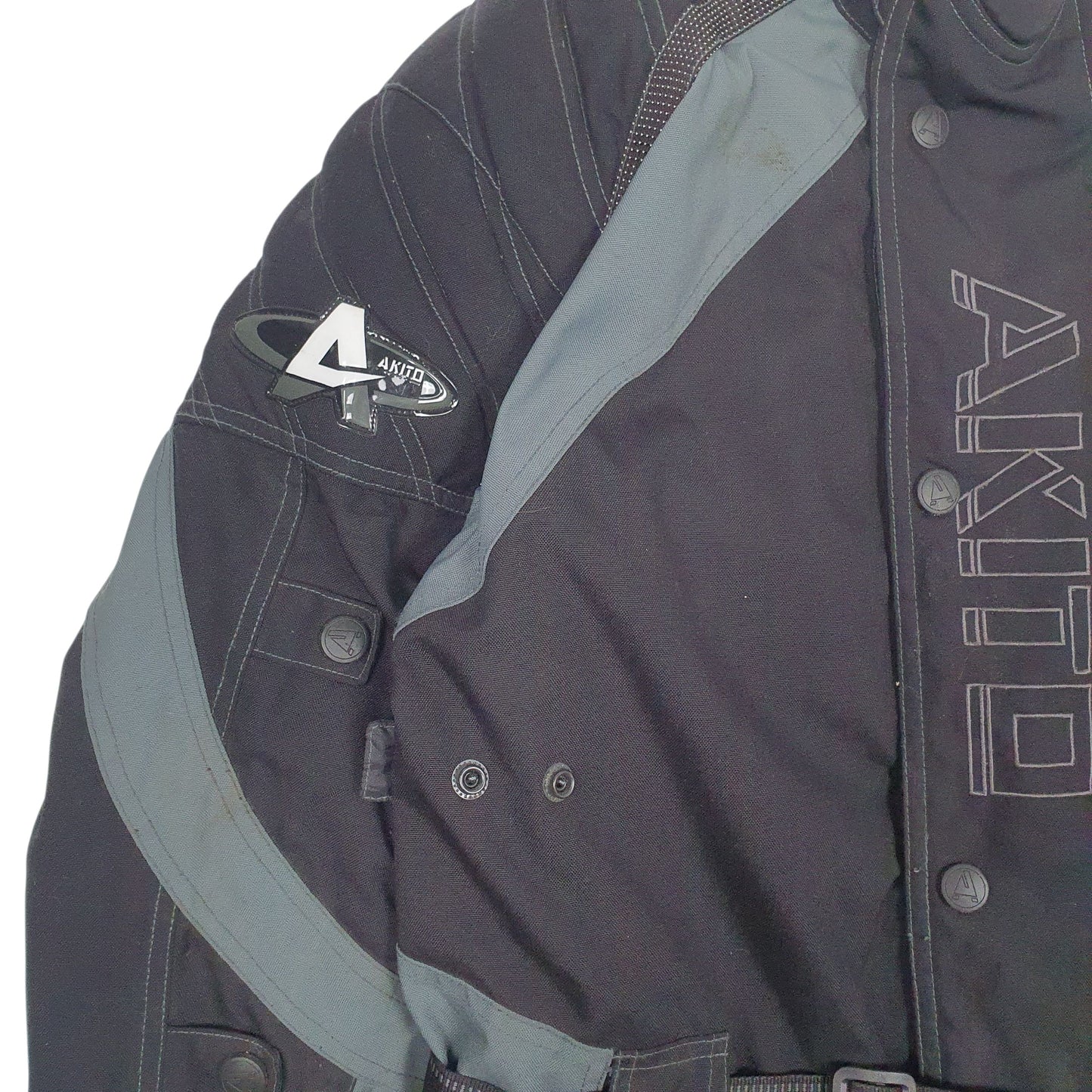 Mens Black Akito   Coat