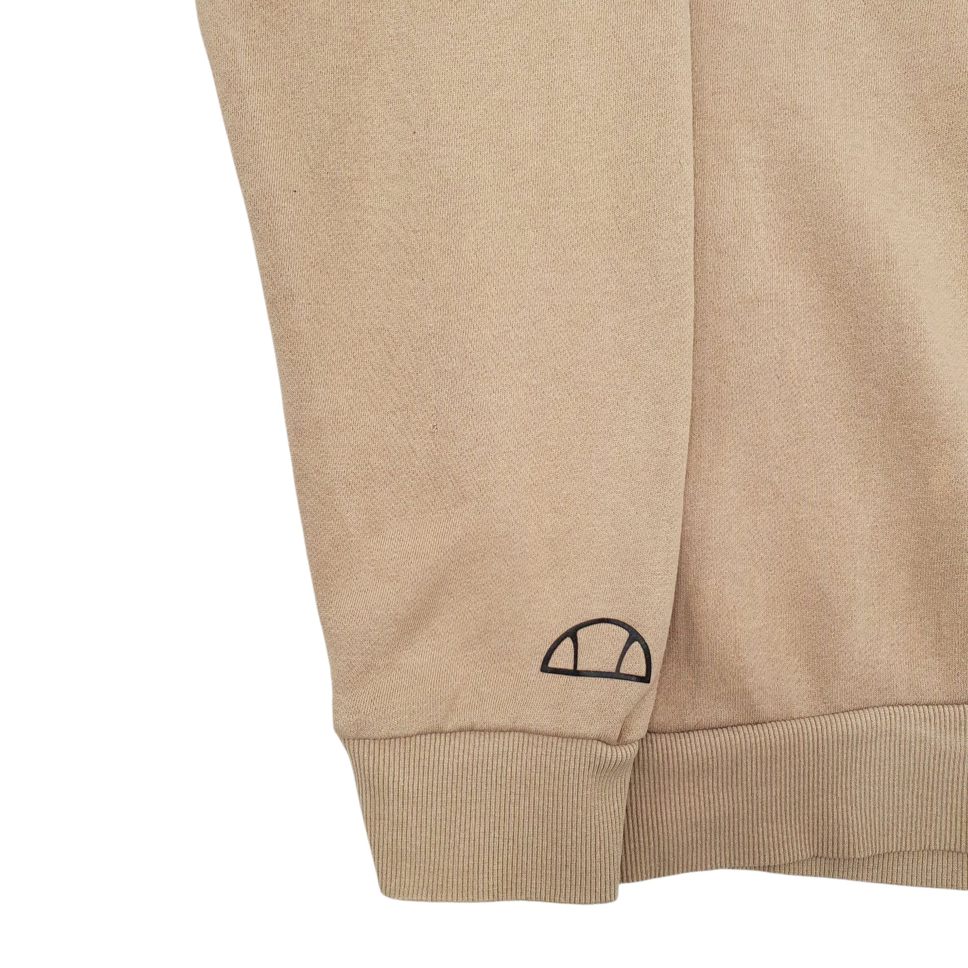 Mens Brown Ellesse  Crewneck Jumper