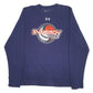 Mens Navy Under Armour  Crewneck Jumper