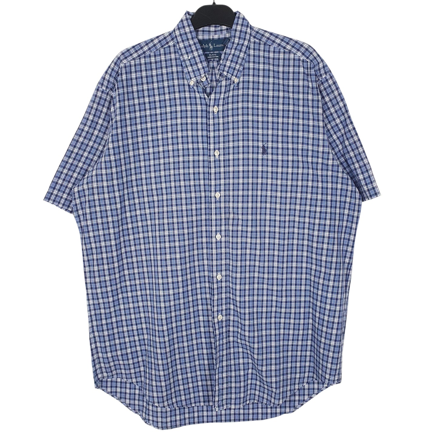 Mens Blue Ralph Lauren  Short Sleeve Shirt