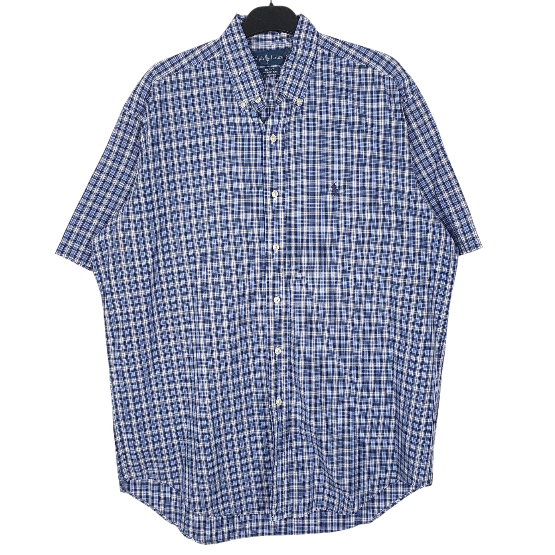Mens Blue Ralph Lauren  Short Sleeve Shirt
