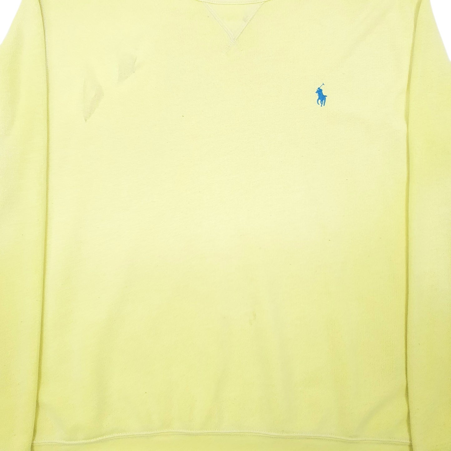 Mens Yellow Polo Ralph Lauren  Crewneck Jumper