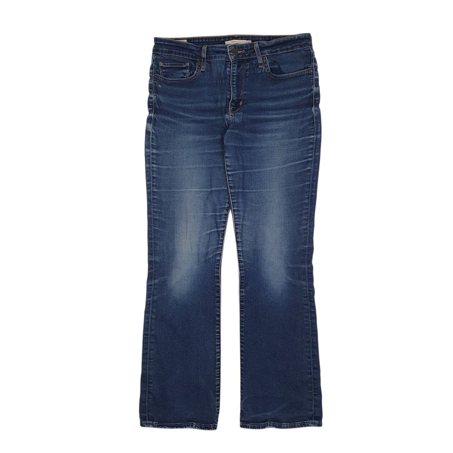 Womens Blue Levis Low Waisted Slim 715 JeansW32 L31