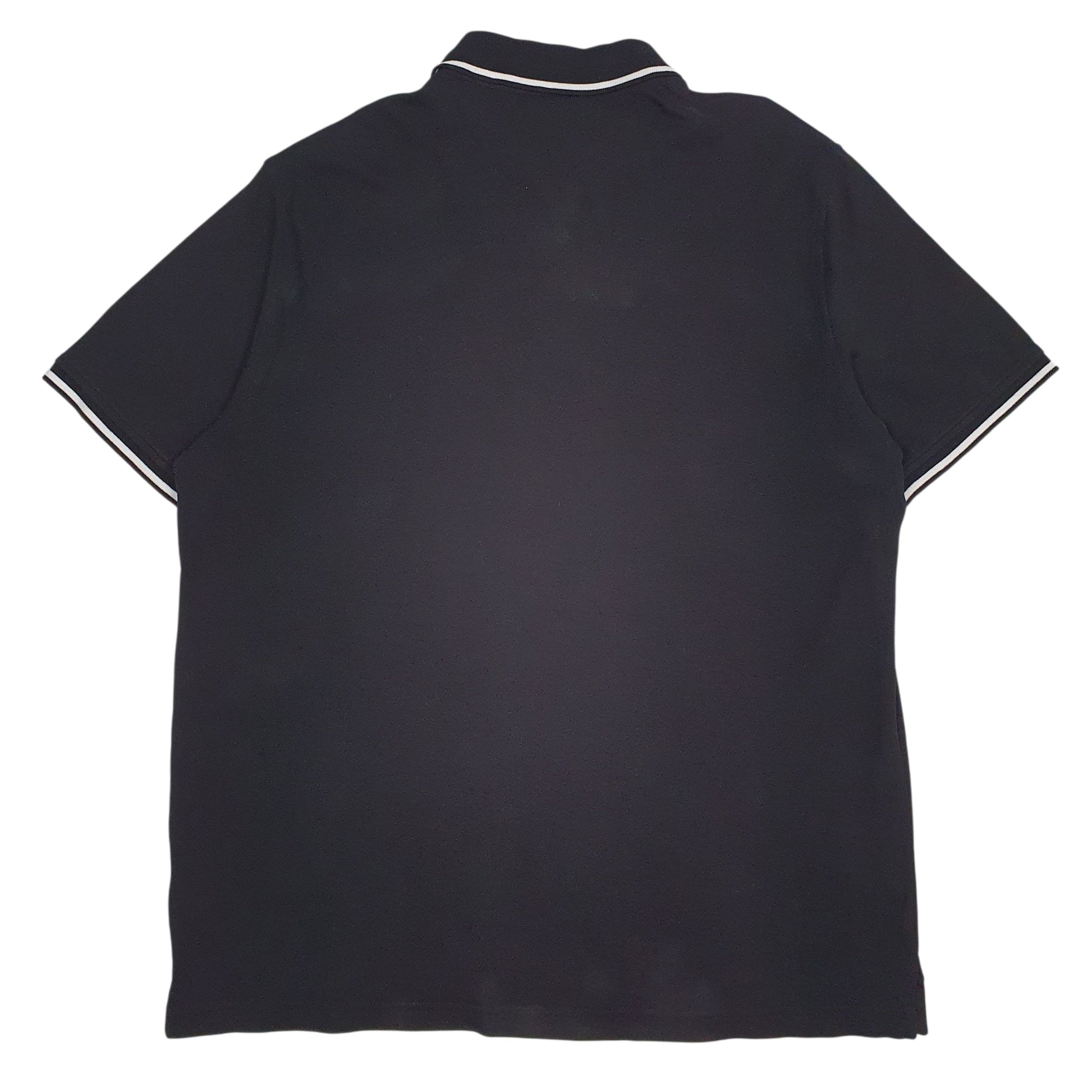 Mens Black Tommy Hilfiger   Polo Shirt