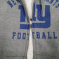 Womens Grey NFL Hoodie New York Giants Full Zip Jumper
