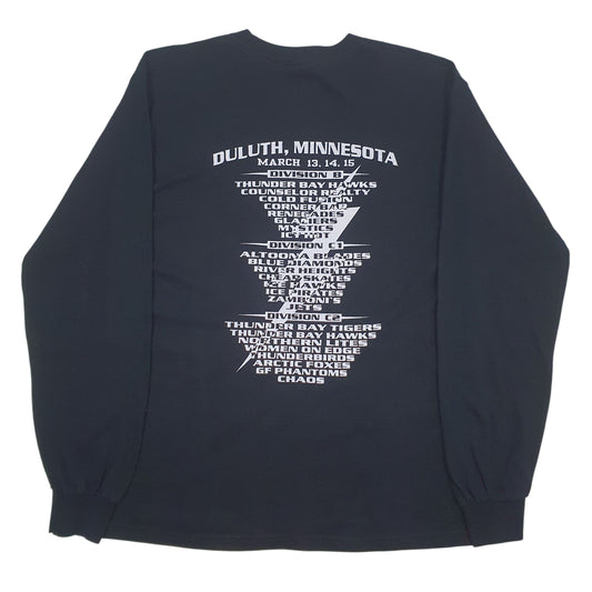 Mens Black Gildan TPI Women's Hockey  T Shirt