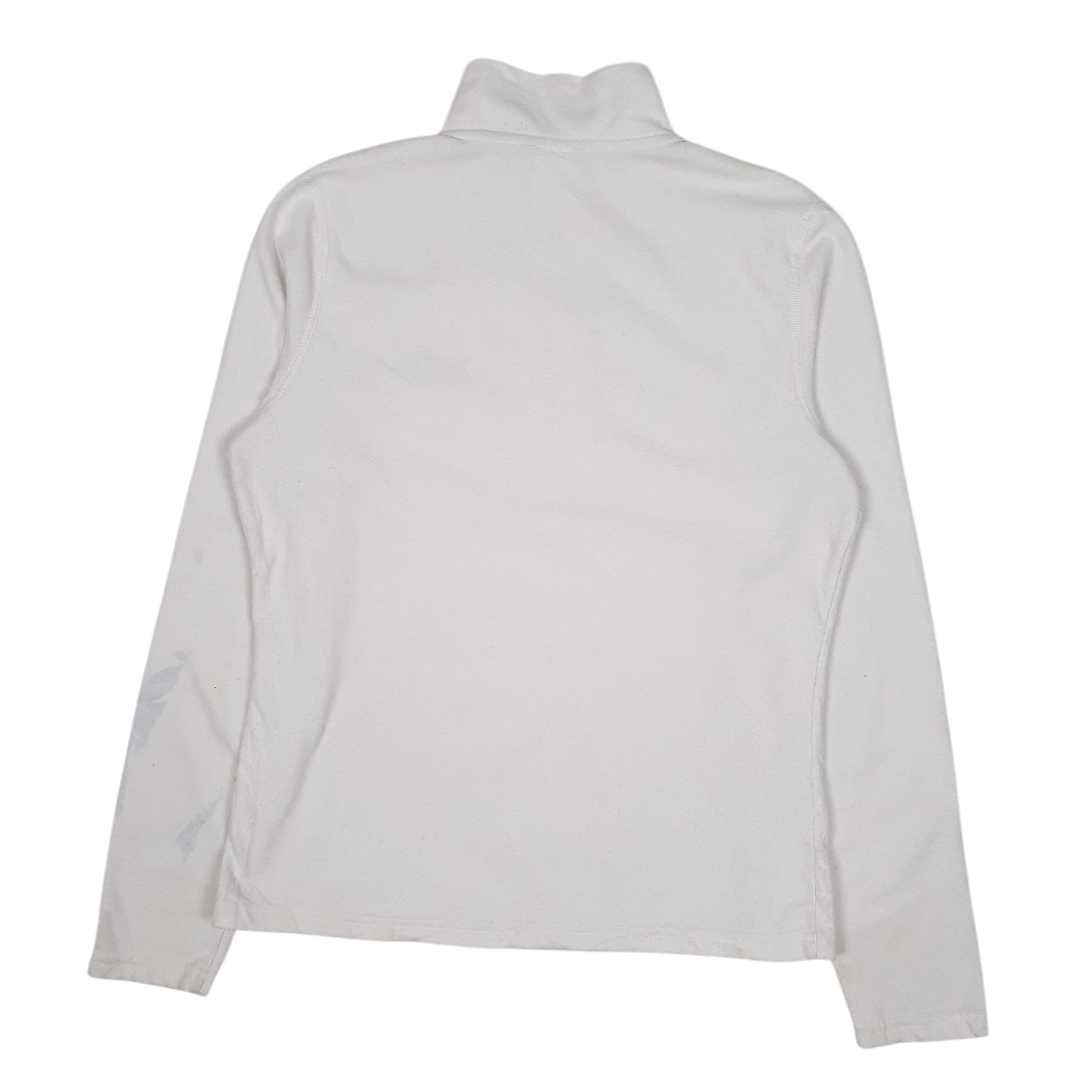 Womens White The North Face  Quarter Zip Jumper