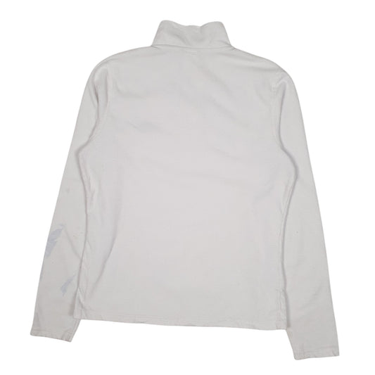 Womens White The North Face  Quarter Zip Jumper