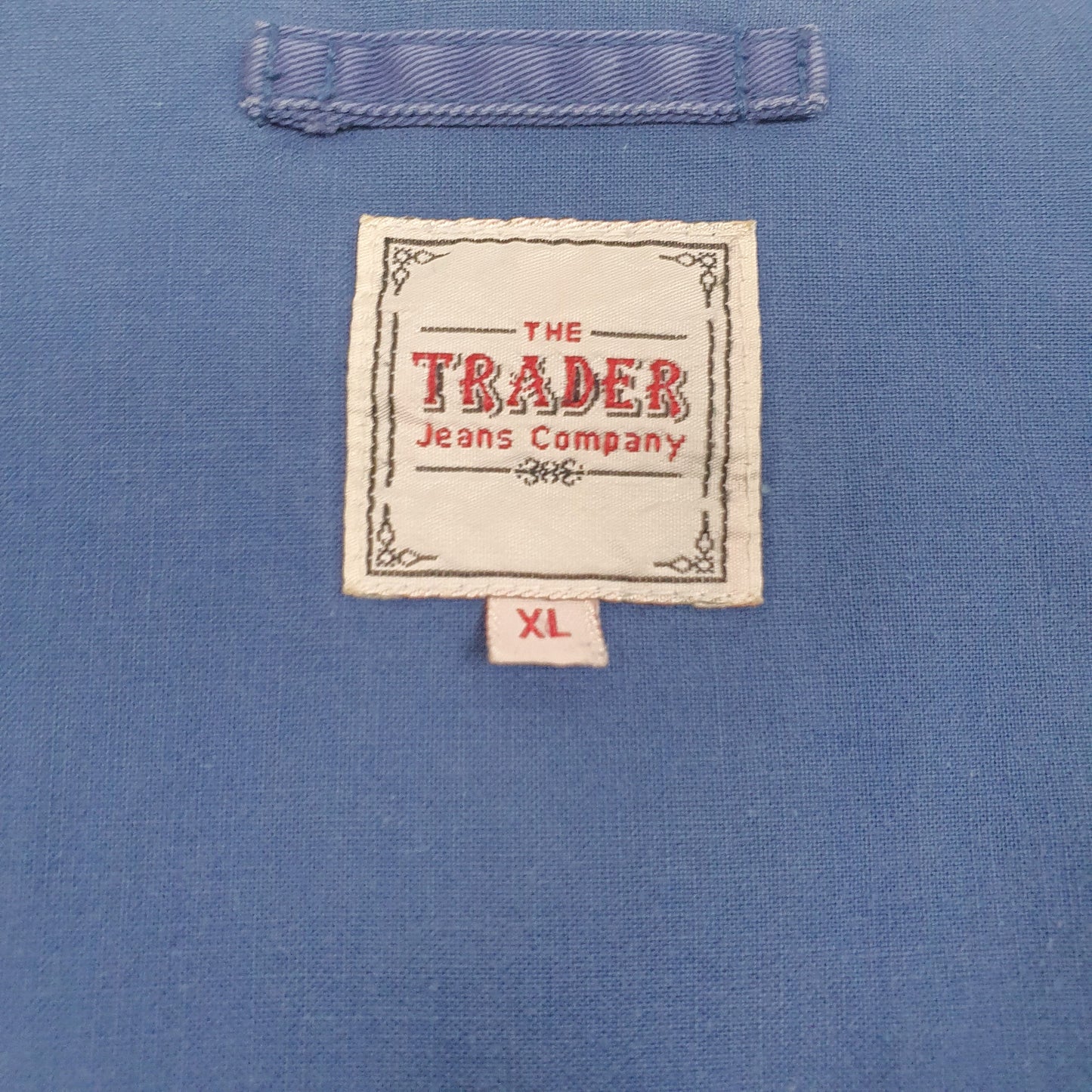 Mens Blue Trader Jeans Company Fishing Hunting V Neck Coat