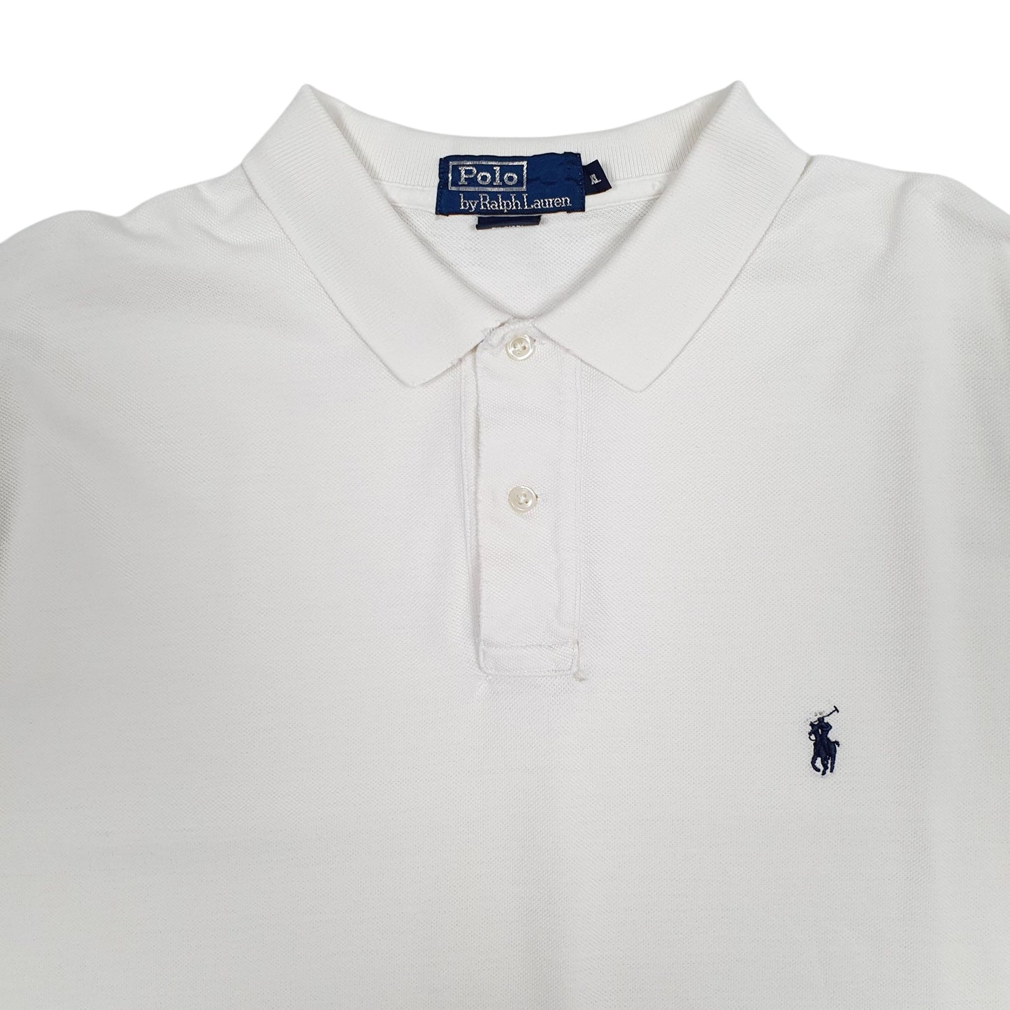 Mens White Polo Ralph Lauren   Polo Shirt