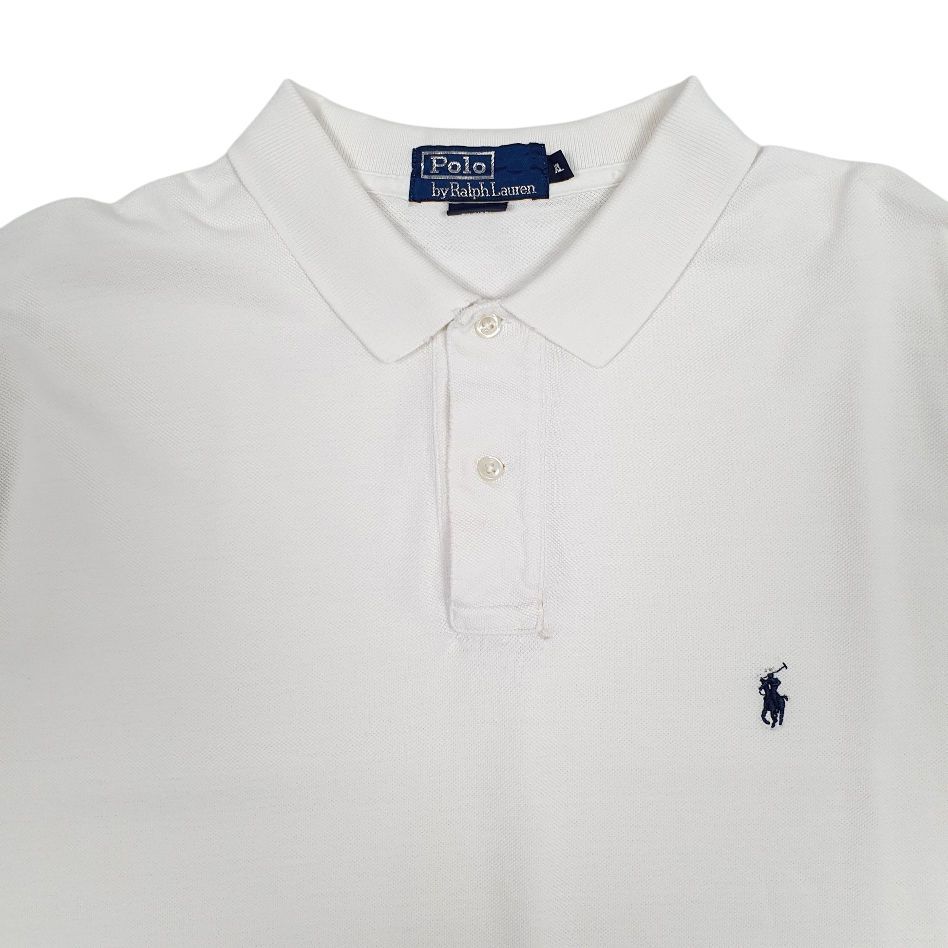 Mens White Polo Ralph Lauren   Polo Shirt