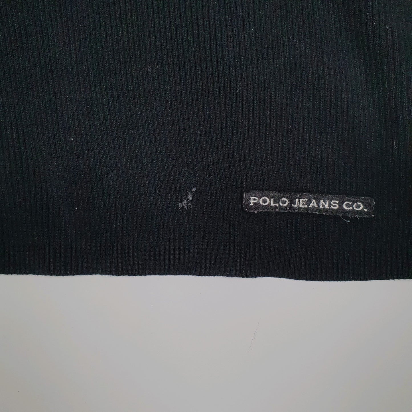 Mens Black Ralph Lauren Polo Jeans Co Crewneck Jumper