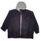 Mens Black Dickies   Coat