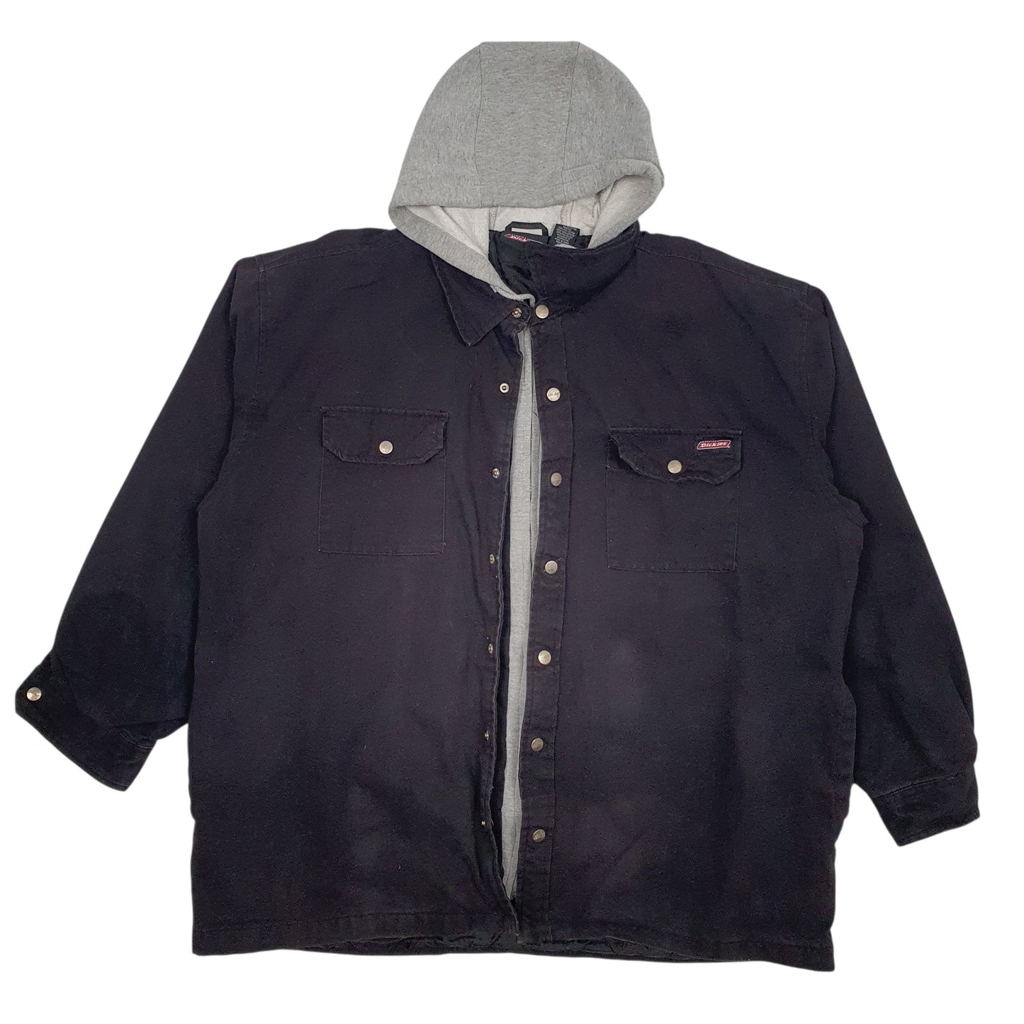 Mens Black Dickies   Coat