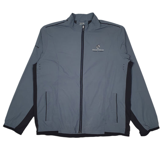 Mens Grey Adidas ClimaProof  Coat
