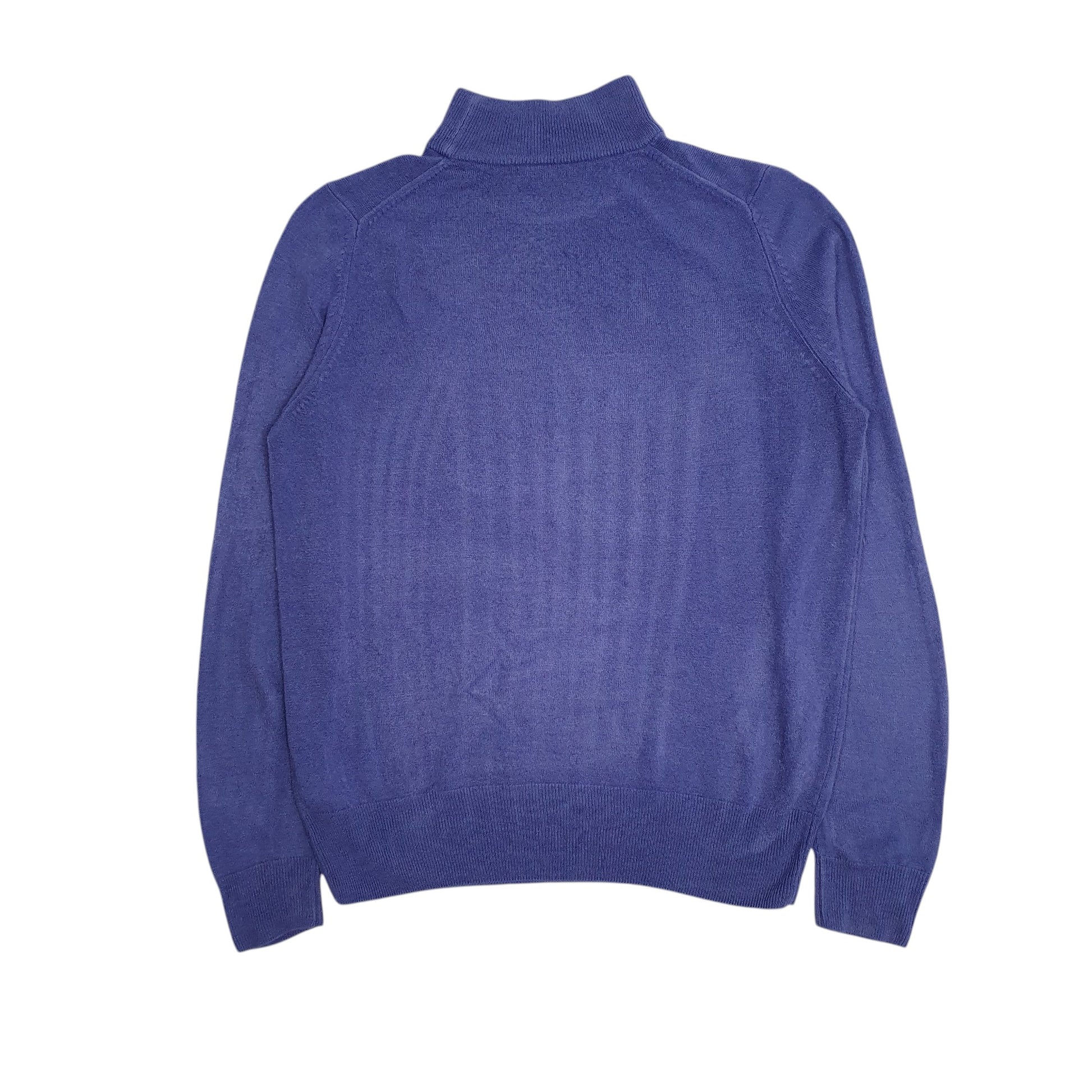 Womens Purple M&S Acryllic Turtle Neck Jumper