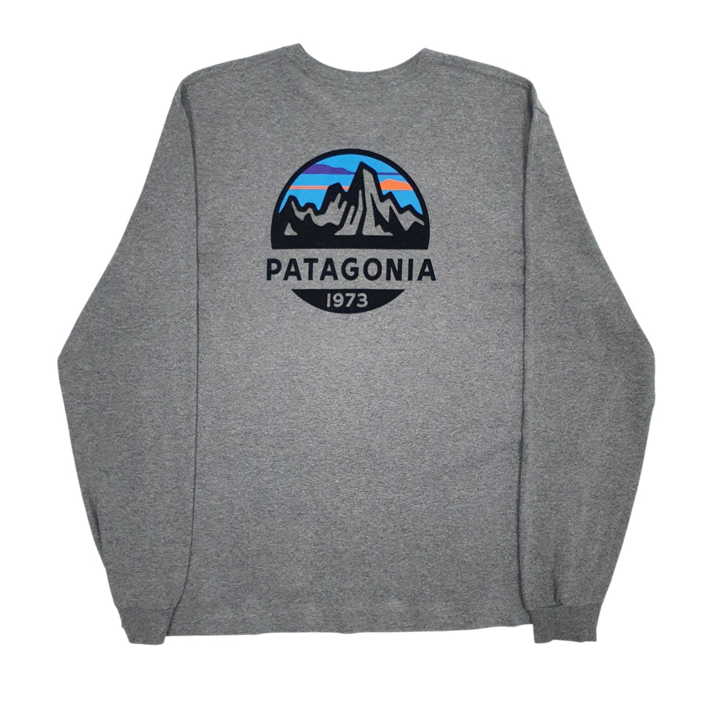 Mens Grey Patagonia   T Shirt