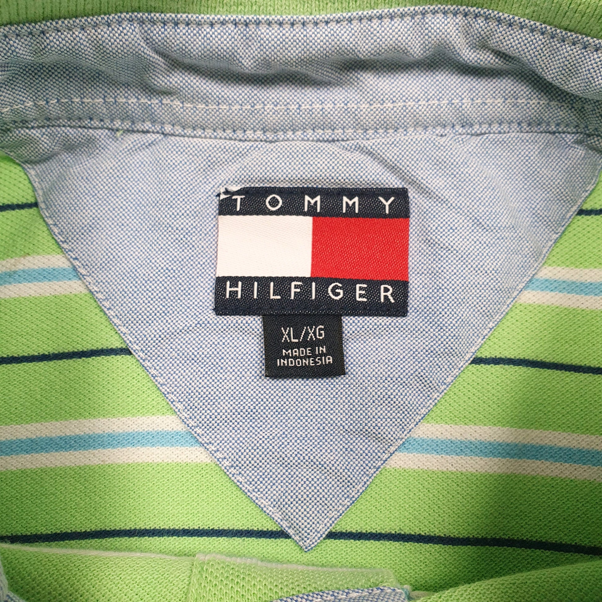 Mens Green Tommy Hilfiger   Polo Shirt