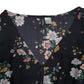 Womens Black H&M Floral  T Shirt