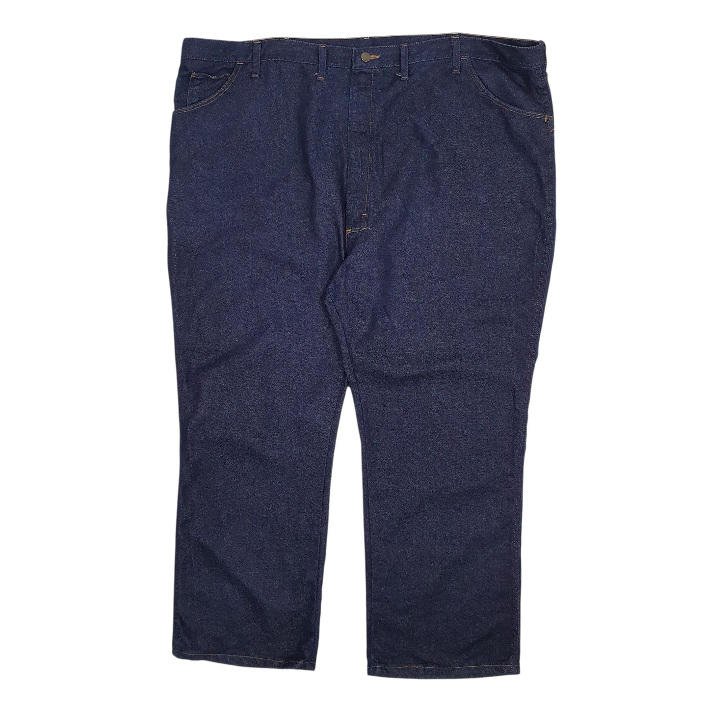 Mens Blue Wrangler Vintage 90s Made In USA Casual JeansW52 L30