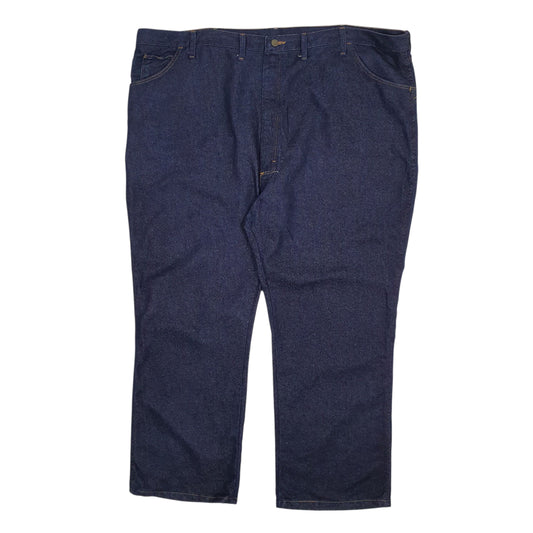 Mens Blue Wrangler Vintage 90s Made In USA Casual JeansW52 L30