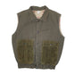 Mens Green Unbranded Vintage French Corduroy Vest  Coat