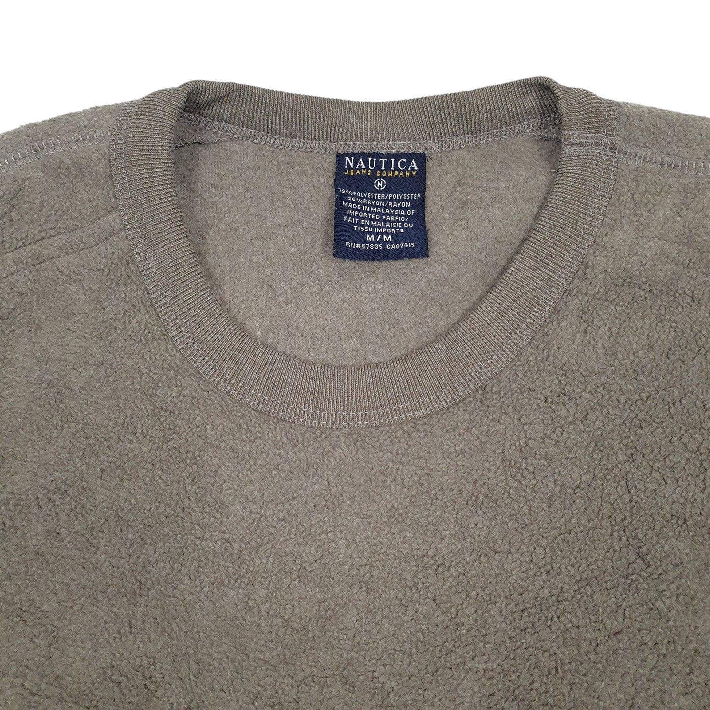 Mens Grey Nautica  Crewneck Jumper