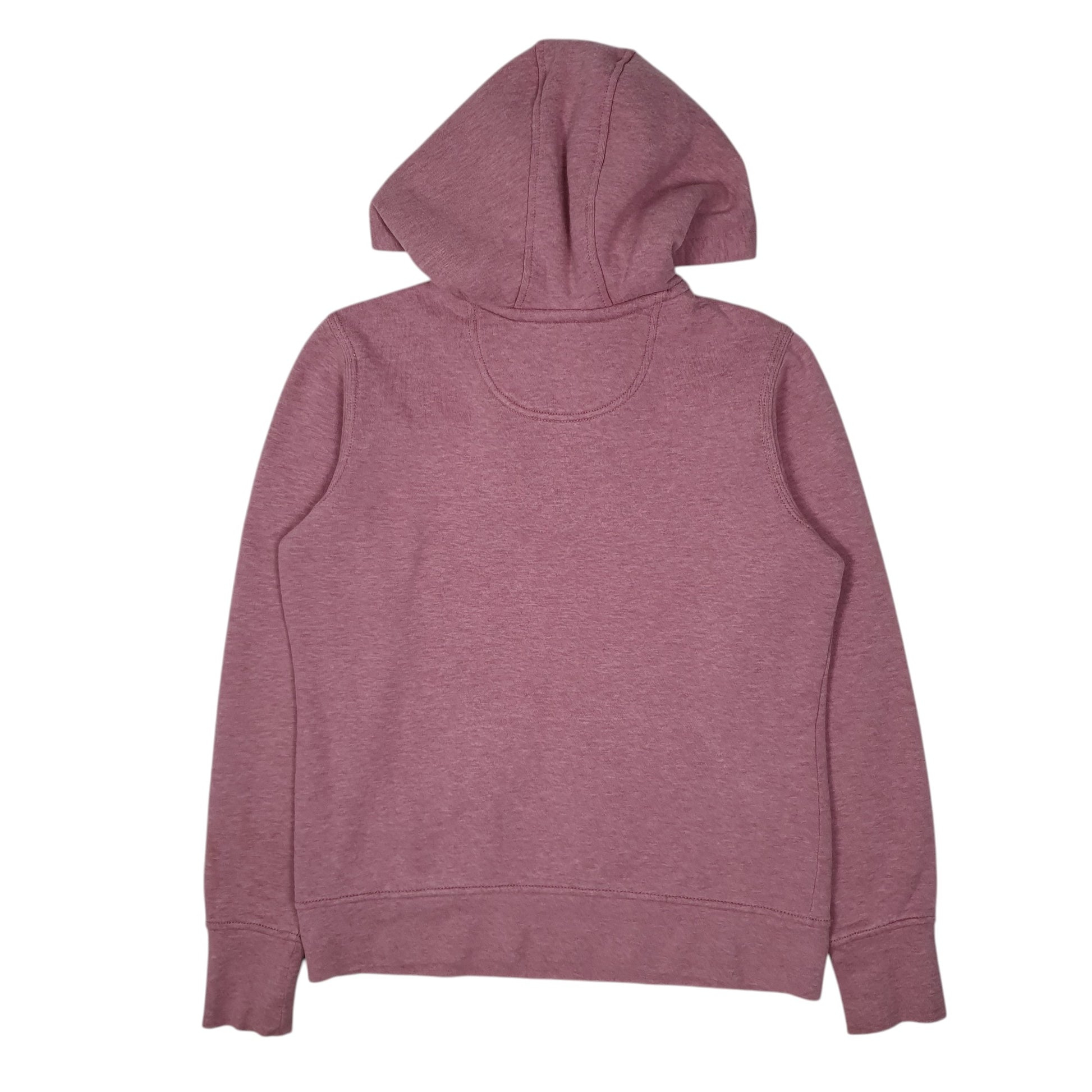 Womens Pink Carhartt Quarter Zip Hoodie Jumper