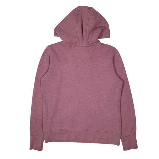 Womens Pink Carhartt Quarter Zip Hoodie Jumper