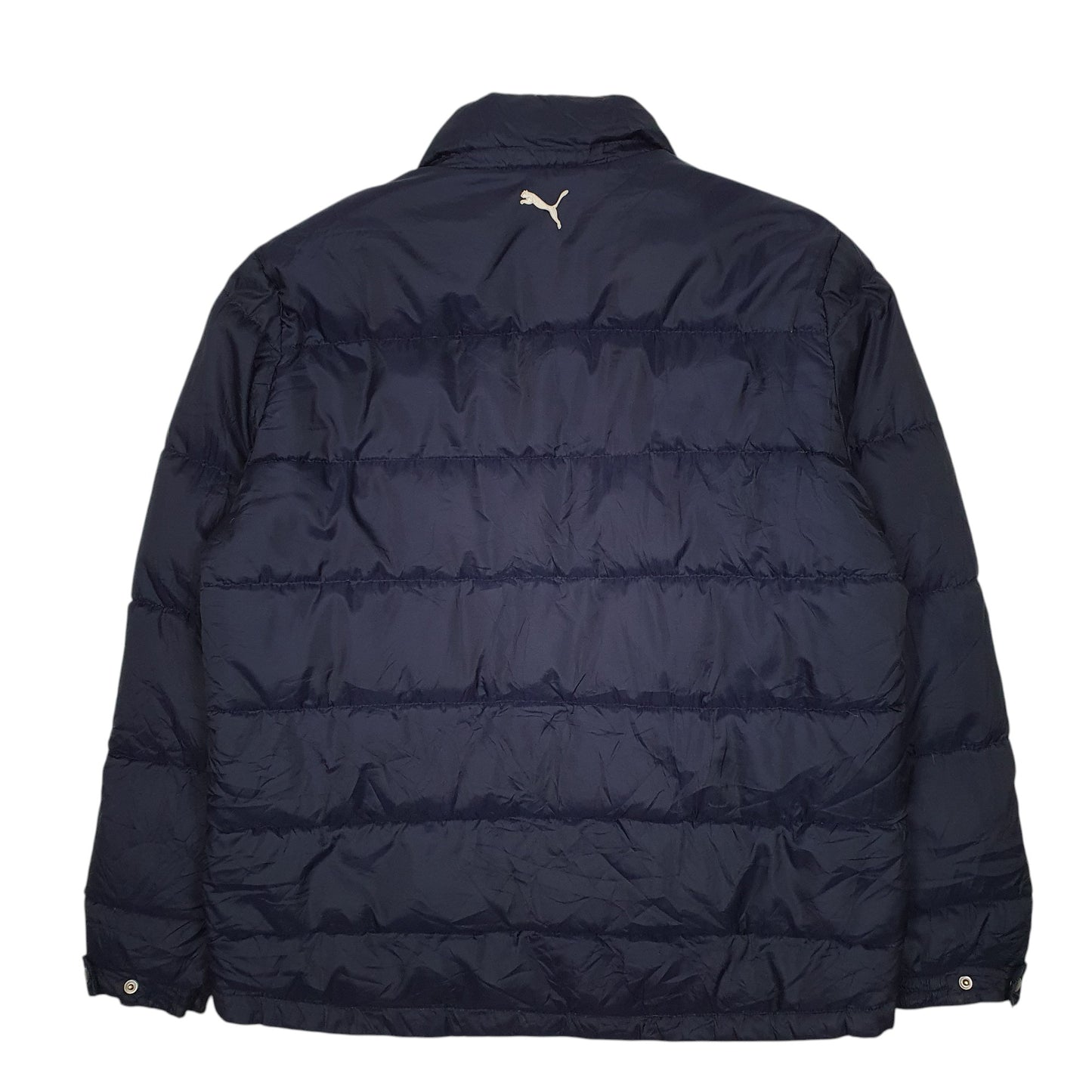 Mens Navy Puma  Full Zip Coat