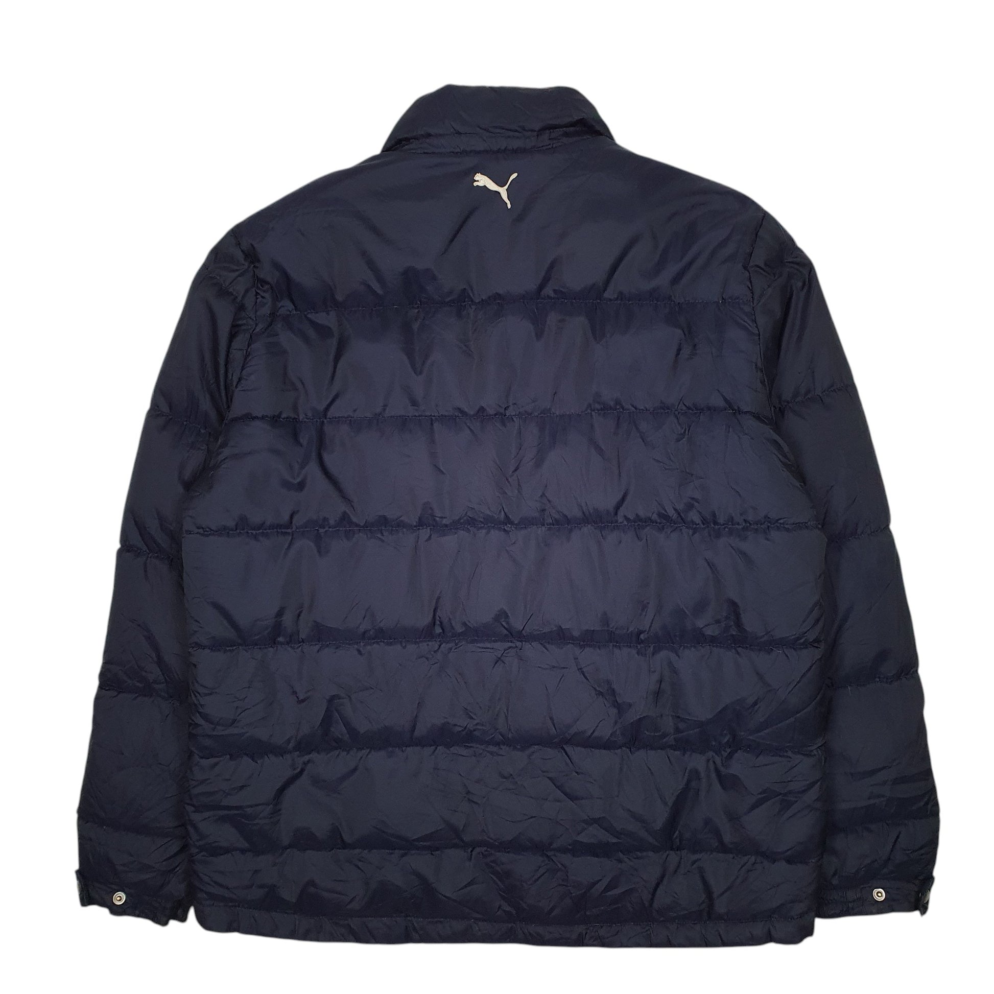 Mens Navy Puma  Full Zip Coat